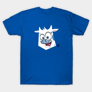 Blue Cow Moo T-Shirt